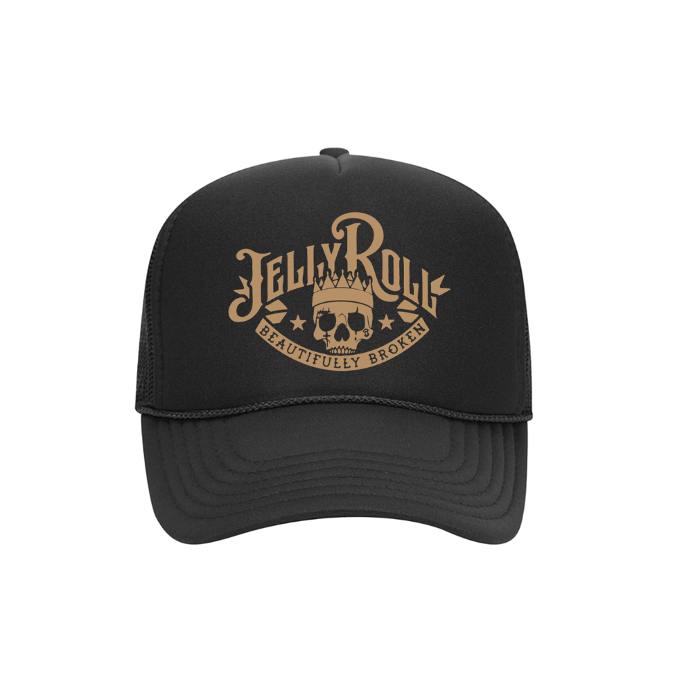 Beautifully Broken Trucker Hat Jelly Roll Official