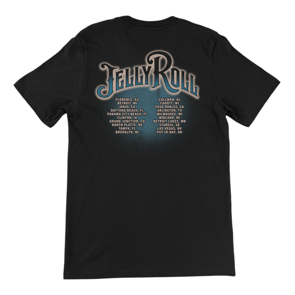 Blue Portrait Tour Tee - T-Shirt