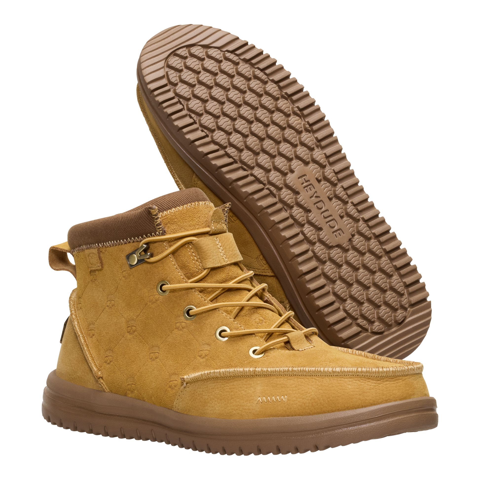 Hey Dude - Jelly Roll Bradley Leather Tan/Brown - Shoe