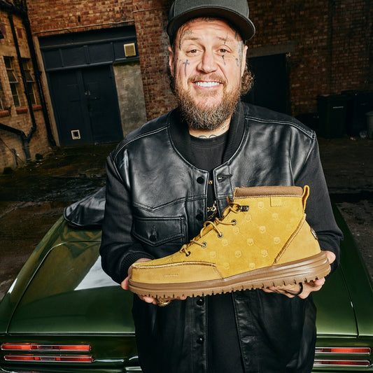 Hey Dude - Jelly Roll Bradley Leather Tan/Brown - Shoe