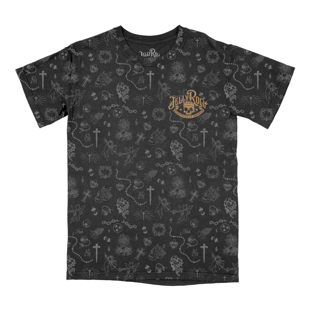 LIMITED EDITION Beautifully Broken Tattoos T Shirt T Shirt