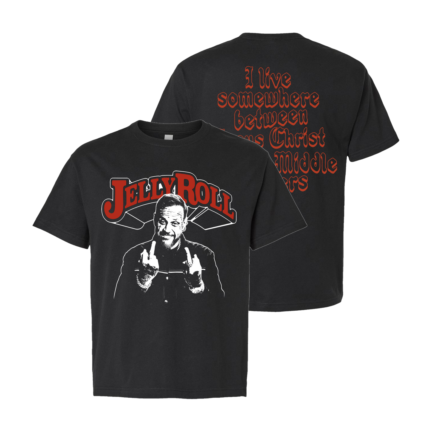 Middle Finger T-Shirt - T-Shirt