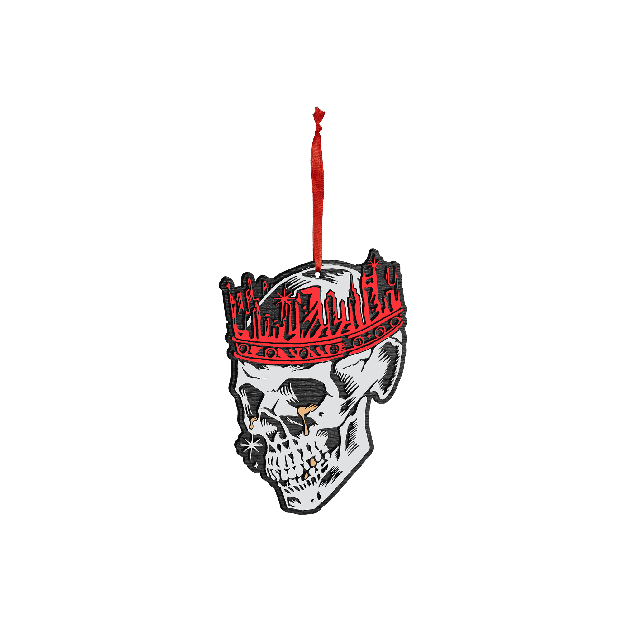 Skull King Christmas Ornament - Accessory