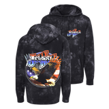Tie Dye Eagle Hoodie
