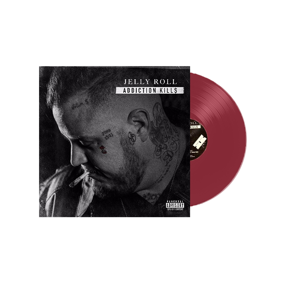 Addiction Kills LP Crimson Red Edition (Vinyl Record)
